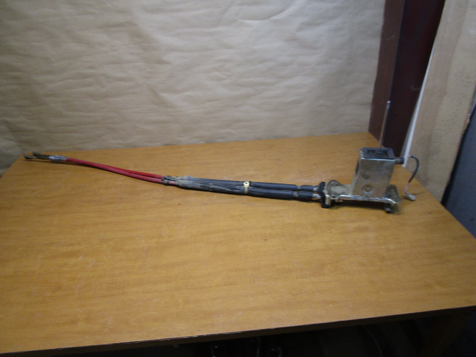 Ferrari 348 - Shifter Box Assembly With Control Cables (USED) - P/N 144743