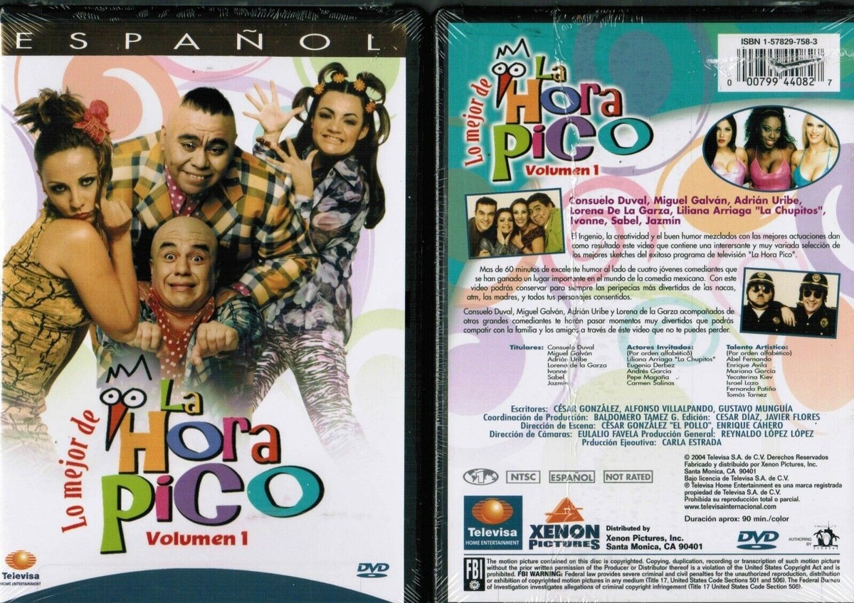 Lo Mejor De La Hora Pico Volumen 1 Spanish DVD New Concualeo Duval