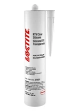 Loctite Sealant - Clear RTV - Silicone - 300 ml Cartridge - Each 495076