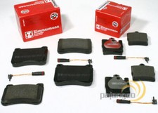 Zimmermann Bremsbeläge mit Warnsensoren vorne + hinten für Mercedes SLK [R171]