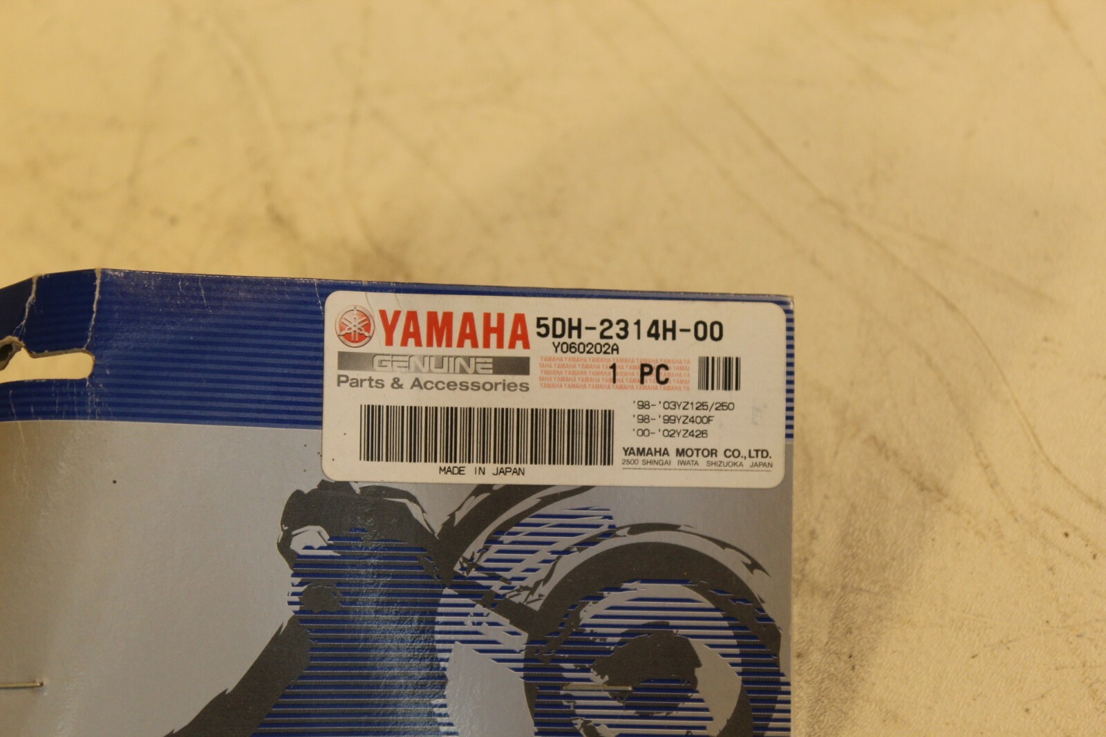 NEW OEM Yamaha WR400 YZ125 YZ250 WR250 Front Fork Protector Comp 1 5DH