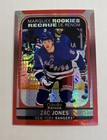 2021/22 OPC Platinum Zac Jones Red Prism Marquee RC /199 - New York Rangers