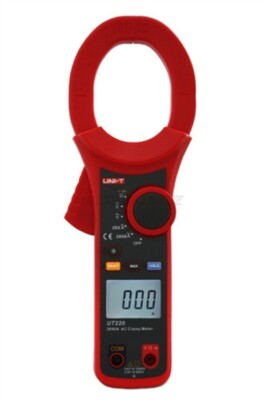 Backlight UT220 Auto Range Digital Clamp Multimeters Ac Dc Tester 2000A Uni-T cc