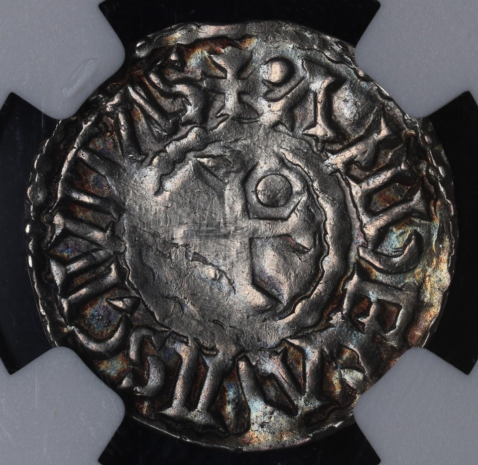 France Francia Carolingian Angers Charles The Simple III 898-923 Denier ...