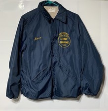 VINTAGE CAMDEN COUNTY NEW JERSEY YOUTH CYO BASKETBALL COACHES JACKET 1970 NEAT 
