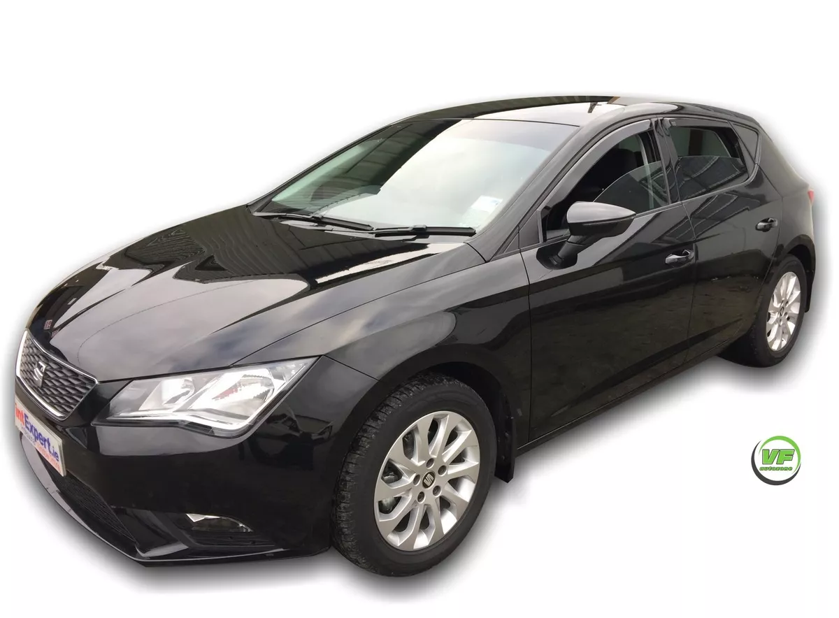 HEKO TINTED WIND DEFLECTORS for SEAT LEON mk3 5 DOOR 2013 2020 4pc