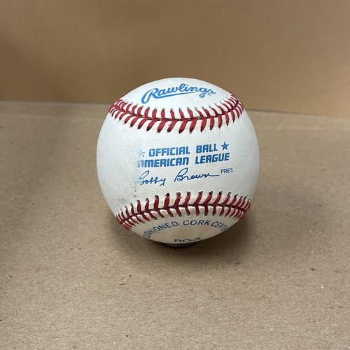 Cecil Fielder NY Yankees Signed OAL Baseball Auto with B&E Hologram - Picture 2 of 2