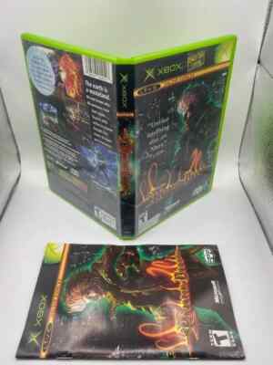 Phantom Dust (Microsoft Xbox, 2005) Case And Manual ONLY NO GAME