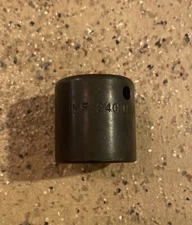 Snap-On Tools USA 3/8" Drive 6 Point Impact Socket Model IMF240 SAE Size 3/4"