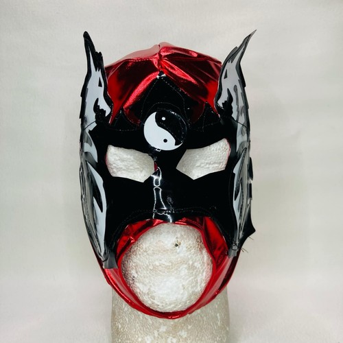 Dragon Lee Kids Size Wrestling Lucha Libre Costume Mask Luchador Cosplay Red - Picture 2 of 4