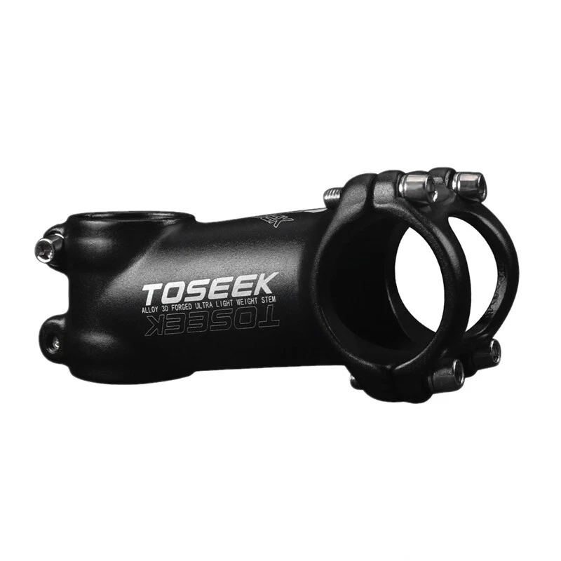 TOSEEK Bicycle Stem 28.6*31.8mm +/-7° Aluminum Alloy MTB Road Bike Stem 45-110mm - Image 3 of 4