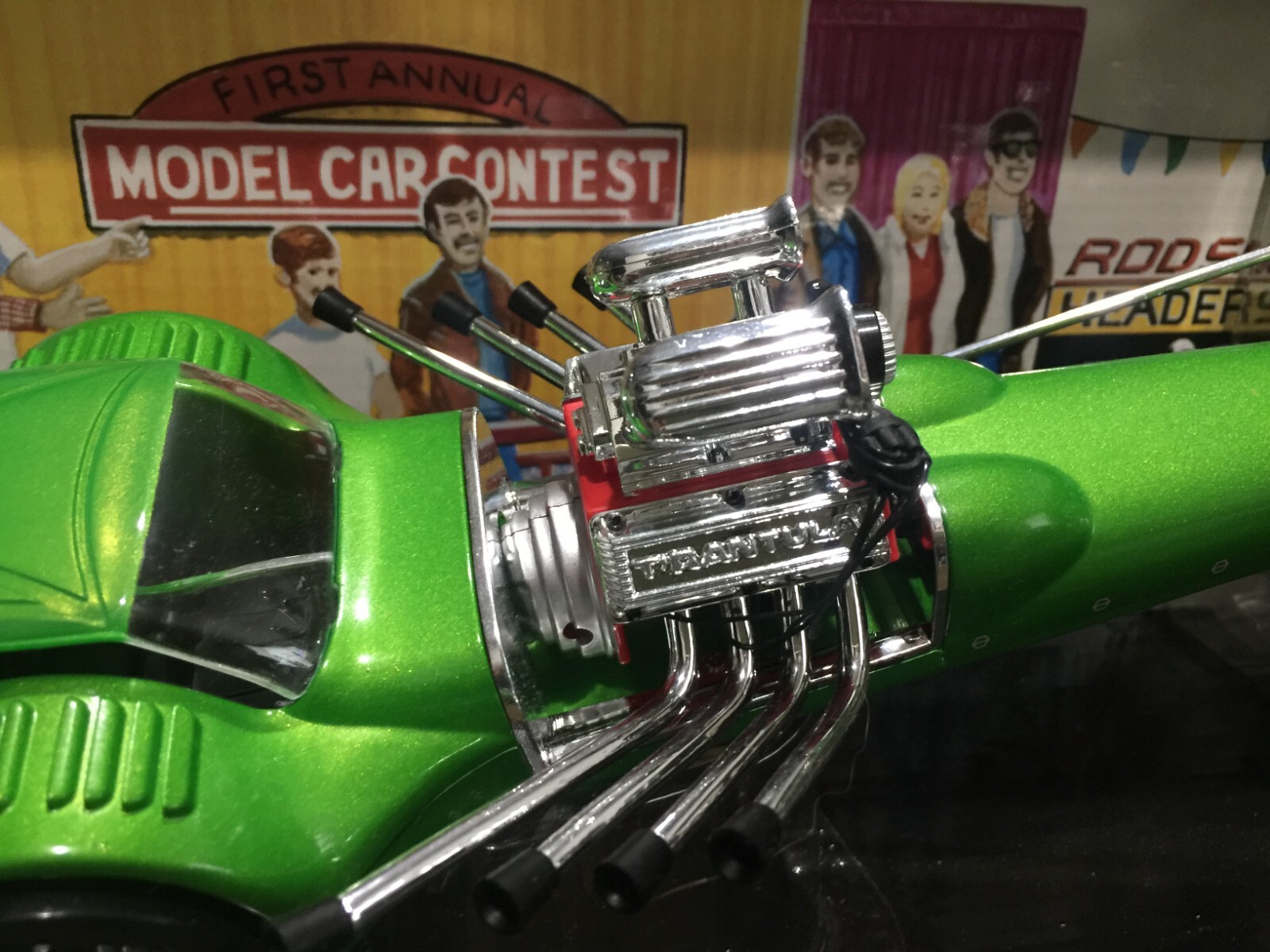 Iron Legends Tom Daniel Tarantula Die Cast Car 118 scale Toy Zone