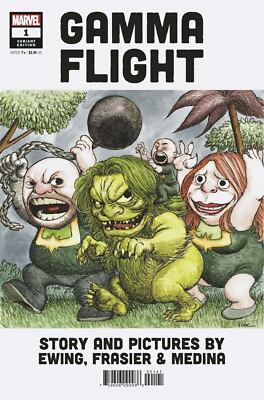 Gamma Flight #1 Incentive Kaare Andrews Variant Cover