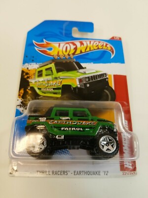 Hot Wheels Thrill Racers Earthquake '12 Series #1/5. Hummer H2.