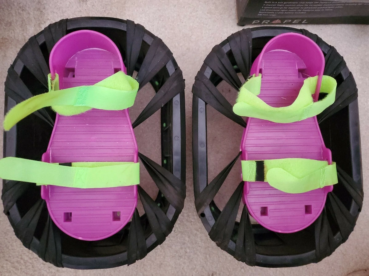 Vintage Big Time Toys Moon Shoes Anti Gravity Trampoline Jump Bouncy Boots Kids
