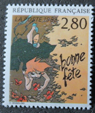 Timbre - FRANCE - Bonne fête - Neuf ** - YT2836 - 1993