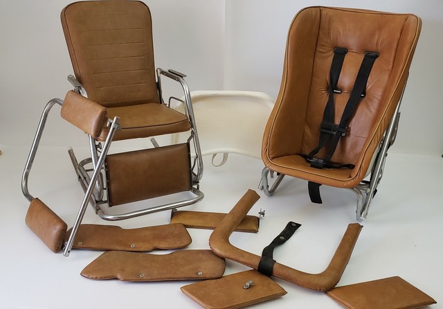 wooden baby seat rocker