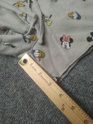 Disney Mickey House Sweat Shorts Girls XS - Picture 7 of 9