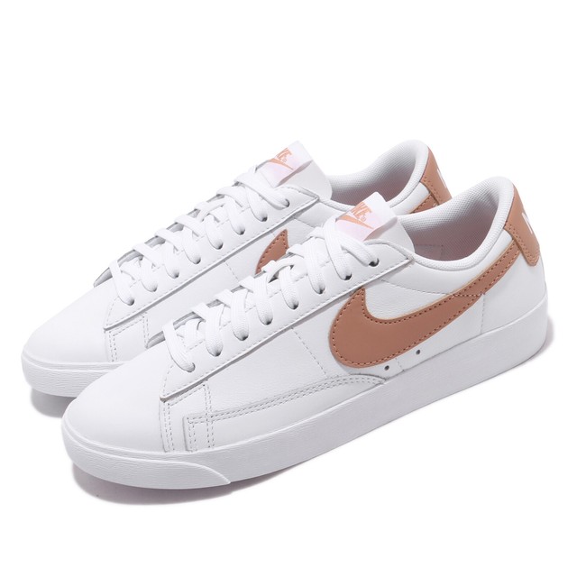 nike blazer low rose gold
