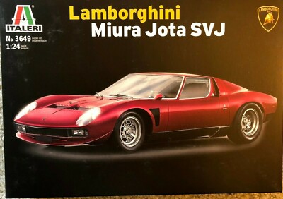 1/24 Lamborghini Miura Jota SVJ -  Italeri 3649