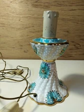 1950s lampshade, original, Ars Deruta ceramic