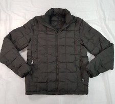 H&M THERMOLITE MENS WOMENS SIZE S 8UK GREY PUFFER QUILTED WINTER JACKET COAT
