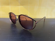 Vintage Christian Dior Gold Leopard Glasses Frames Prescription Made in Austria