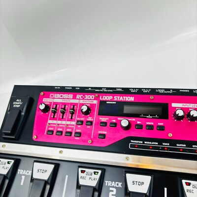 BOSS RC-300 Effector Loop Station Looper Guitar Effect Pedal BOSS RC-300 Effector Loop Station Looper Guitar Effect Pedal