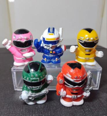 Power Rangers TURBO Carranger rare finger puppet 5set Bundle Bulk japan