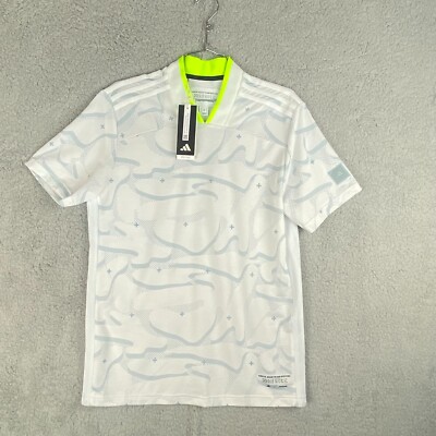 Adidas Golf Adicross HEAT RDY Anti 3 Putt Polo White Mens Small IB1964 NEW