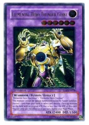 Elemental Hero Thunder Giant - TLM-EN036 - Ultimate Rare