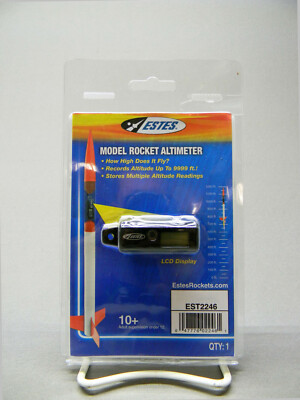 ESTES 2246 MODEL ROCKET ALTIMETER FLIGHT RECORDER height distance EST2246 NEW