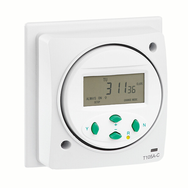 Greenbrook T105A-C Electronic Socket Box Mounted Time Switch - 7 Day