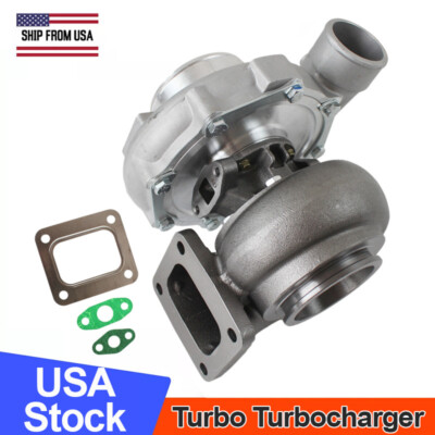 T76 Turbo Turbocharger For V6 V8 T4 96A/R Trim 600+ HP 76mm Compressor Universal