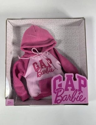 Gap X Barbie Doll size hoodie 2023 New in box Mattel Creations New in Box