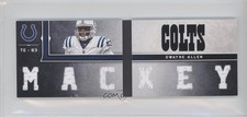 2012 Panini Playbook Rookie Playbook Materials 154/199 Dwayne Allen #34 g6w
