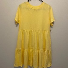 Old Navy Yellow Women’s Medium Dress NWT Cotton M