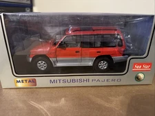 1/18  Sunstar  Mitsubishi Montero 4WD V6 3500 Diecast New!! Rare!