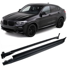 Alu Trittbretter OE Style Black Edition passt f�r BMW X4 G02 2017-2025