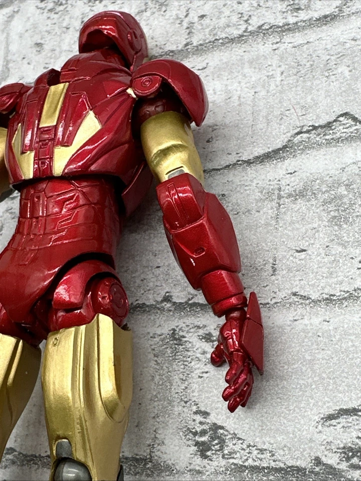 Figura Kaiyodo Revoltech Micro Yamaguchi Iron Man Mark 6 Revol Mini RM-003 SOLAMENTE Foto 3 de 4