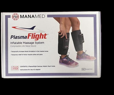 Manamed  Plasma flight Leg Massage Kit Charger Inflatable Massage System