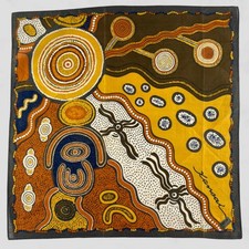 Vintage Kansai Yamamoto Handkerchief Neckerchief Bandana Pocket Square