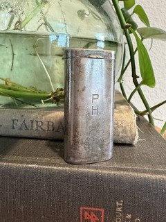 Vintage Dunhill London Pocket Case – Made in England Makers Mark "AD" & Monogram