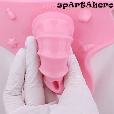 Full Cover tube Open Male Soft Silicone Chastity Cage With Lock Belt Slave Games
