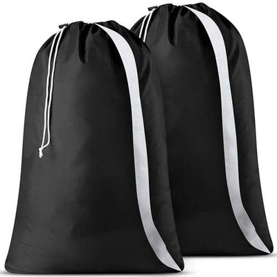 Handy Laundry Bag with Shoulder Strap  Assorted colors , sizes