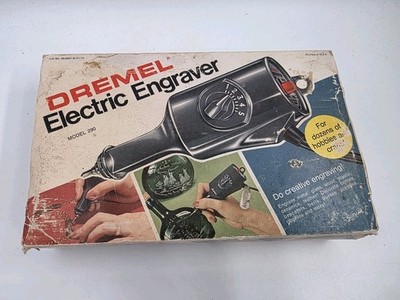 Vintage DREMEL Electric Engraver Model #290 With Box Tested Works 5 Speeds