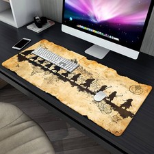 40 90cmMiddle Earth World Map Gaming Mouse Pad-Large Waterproof Desk Mat,Ant