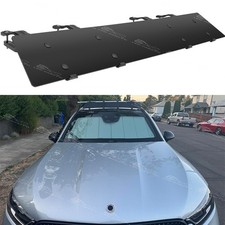 For Mercedes Benz 42 Black Roof Rack Cross Bars Wind Fairing Air Deflector Kit