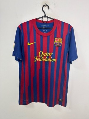 BARCELONA 2011/2012 HOME FOOTBALL SHIRT NIKE SOCCER JERSEY SIZE S