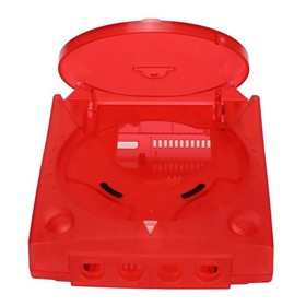 Red For Dreamcast DC Translucent Case Retro Video Game Console Protect OT